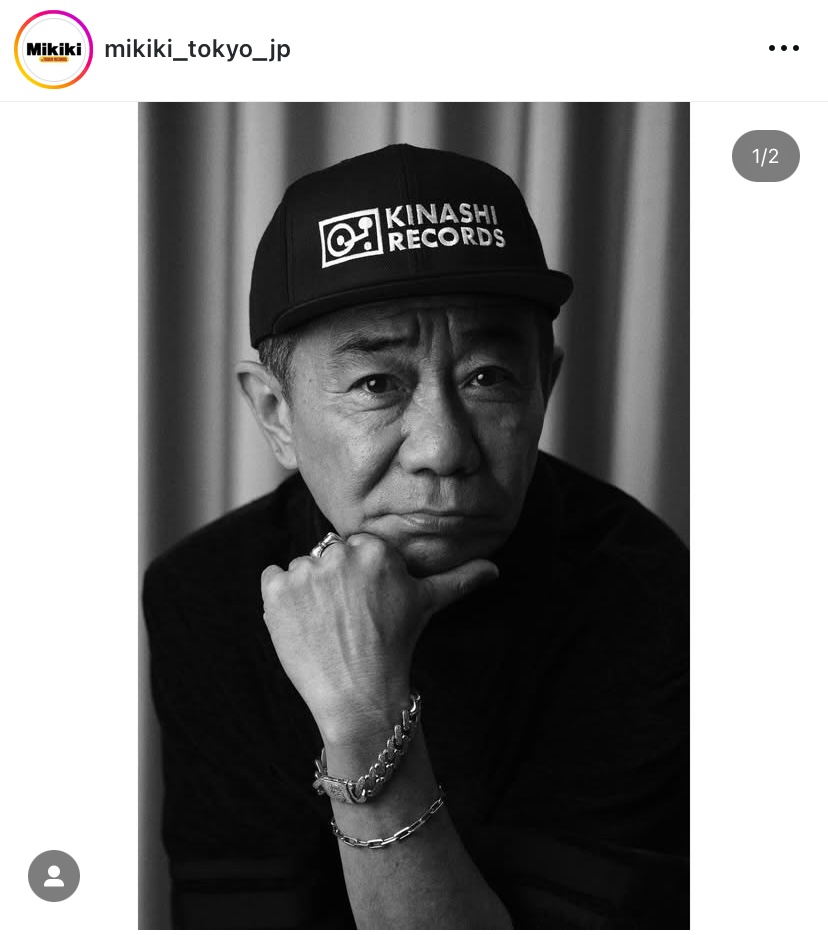 小野正博がタワーレコード Mikikiにて木梨憲武さんを撮影しました